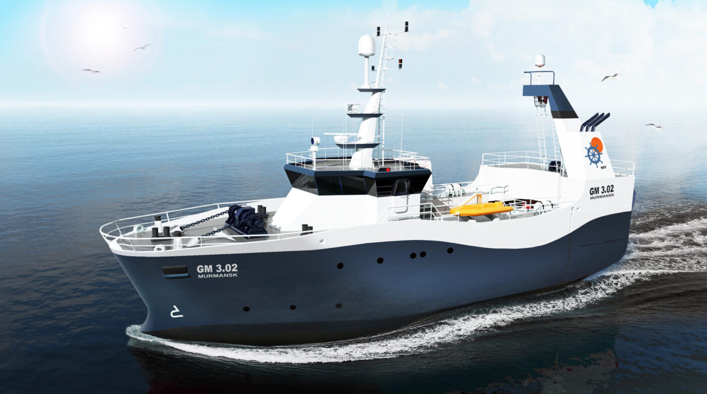Новоладожская верфь заложила морской траулер проекта GM 3.02