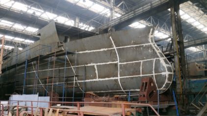 Хабаровский СЗ продолжает формировать корпус краболова проекта 03141