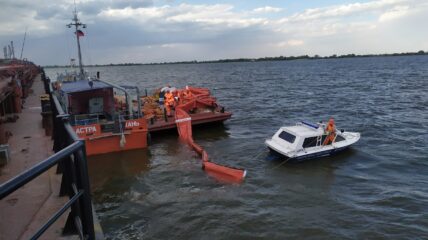 В Архангельске прошли учения Морской спасательной службы