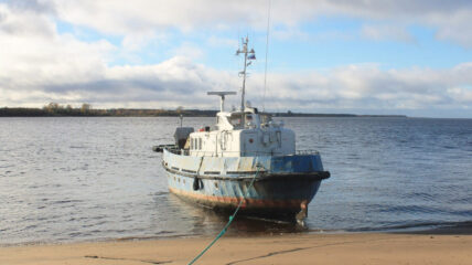 Левый берег Онеги остался без сообщения с городом