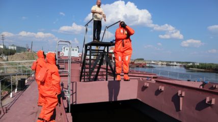 ЛОРП готовит экипажи к арктической навигации