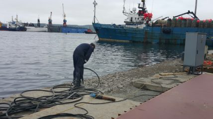 В Приморье продолжается модернизация рыбных причалов