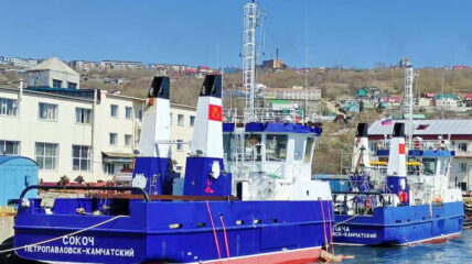 «Торсиотест» спустил на воду рыболовный сейнер «Сокоч» проекта 04130