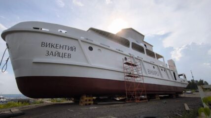 НИС «Викентий Зайцев» проекта ТСК.550 передадут заказчику в 2025 году