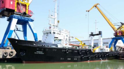 Судно «Мамед Сулейманов» привлекли к исследовательским работам на участке в Каспийском море