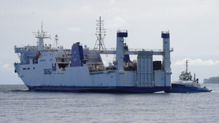 Восточный мол морского терминала в Пионерском готовят к вводу в эксплуатацию