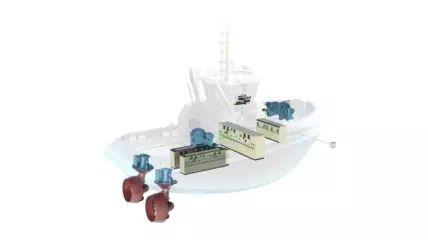 Компания Kongsberg поставила Damen Shipyards полуторотысячную винторулевую колонку