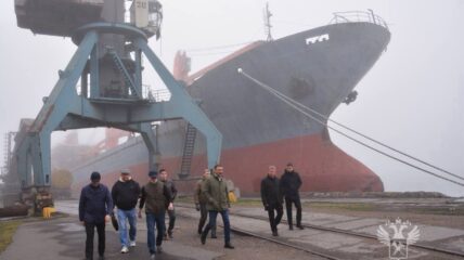 В порту Бердянска завершается создание таможенного пункта пропуска