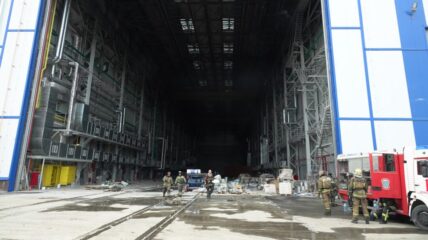 Пожар на Онежском ССЗ не повлиял на работу «цифровой верфи»