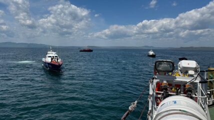 Спасатели провели ежегодные учения в Японском море