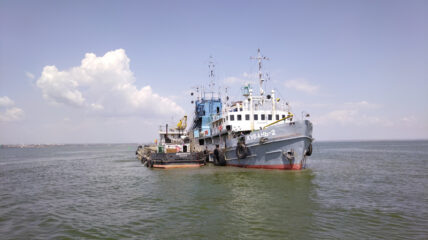 На Азово-Донском морском канале начались дноуглубительные работы