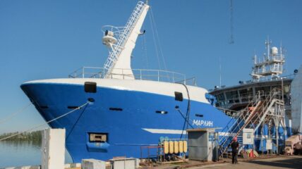 Построенный на «Северной верфи» ОСК ярусолов «Марлин» проекта МТ1112XL вышел на ходовые испытания