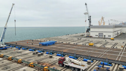 Порт Туркменбаши переходит на «зелёные» технологии при поддержке ОБСЕ