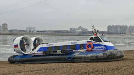 Первое СВП совершило пассажирский рейс между китайским Хэйхэ и российским Благовещенском