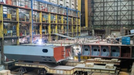 Амурский судостроительный завод ОСК изготовил 39 секций плавдока «Амур» проекта 17574