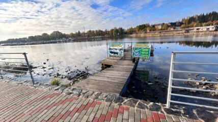 В Ладожском озере запретили использование незаконного причала