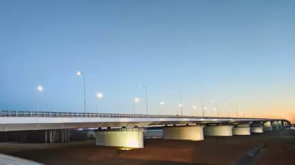 НПХ ВМП поставила материалы для мостового перехода через реку Обь