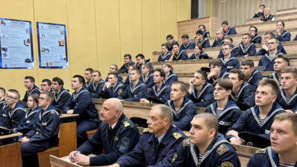 Курсантам ГУМРФ рассказали о карьере в «Атомфлоте»