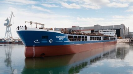 Компания «Рунитор» произвела пусконаладку оборудования пожаротушения на сухогрузе «Каспийский берег» проекта RSD49