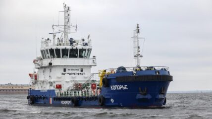 РС выдал классификационное свидетельство категории МАНС на судно «Копорье» проекта RST38