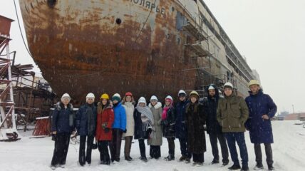 Архангельскую РЭБ флота посетили участники программы «Муравьев-Амурский 2030»