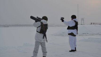 Беломорская военно-морская база провела учения по борьбе с БЭК и БПЛА
