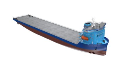 Китайская Jiangsu Zhenjiang построит судно для перевозки негабаритных грузов для финской Meriaura