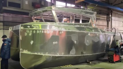 В Беларуси планируют начать серийное строительство катамаранов