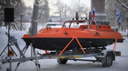 В Поморье специалисты завершают подготовку к проведению исследований с помощью безэкипажного катера