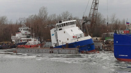 На реке Дон затонул плавучий док с буксиром «Стальной» проекта 81