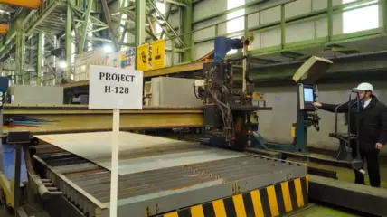 Бакинский завод приступил к строительству контейнеровозов для AD Ports Group