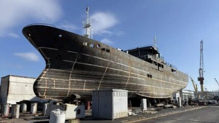 Краболовное судно «Александр Родин» проекта 03141 спустят на воду в июле 2026 года