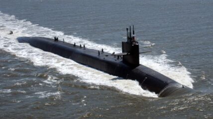 США направили в Европу атомную подводную лодку с баллистическими ракетами