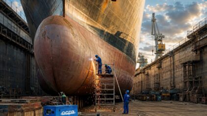 Охотский СРЗ расширяет судоремонтные мощности