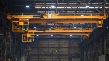 На Выборгском судостроительном заводе ОСК обновили крановое хозяйство