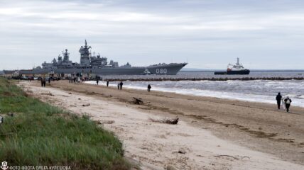 Тяжелый атомный ракетный крейсер «Адмирал Нахимов» проекта 11442 приступил к третьему этапу ходовых испытаний
