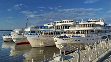 В Козьмодемьянске установили рекорд по количеству прибывших круизных судов
