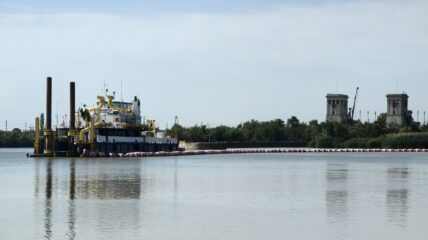 На Волго-Донском судоходном канале завершили работы по расширению оперативной якорной стоянки