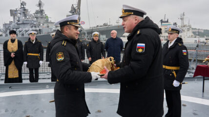 Фрегат Северного флота «Адмирал флота Касатонов» завершил выполнение задач дальнего похода