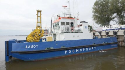 «Стройлидерплюс» передал заказчику судна обеспечения «Алиот» проекта FPW1