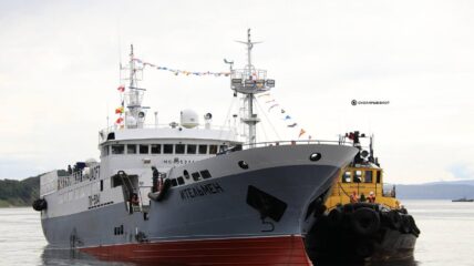 Краболовное судно «Ительмен» проекта 03141 готовится к первому промысловому рейсу